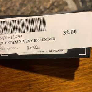 Harley Davison vest extenders